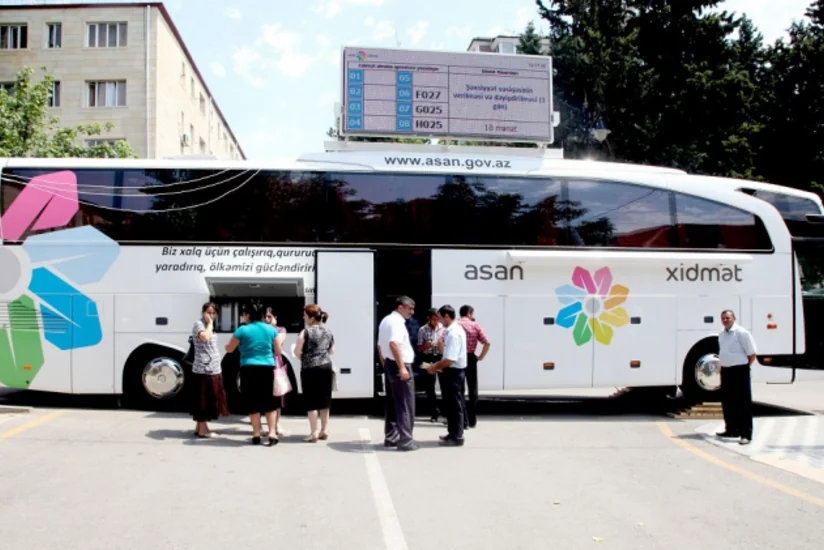Səyyar ASAN xidmət Xırdalan və Kürdəmirdə vətəndaşlara xidmət göstərəcək