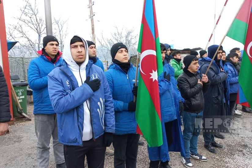 Xankəndi-Laçın yolu: etirazlar 112 gündür davam edir