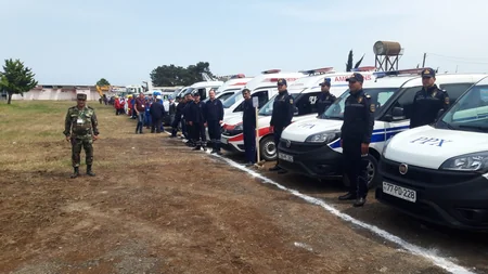 FHN-in Cənub Regional Mərkəzi kompleks mülki müdafiə təlimi keçirib