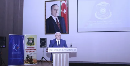Şəkidə “Vətənin müdafiəsinə hazıram!” devizi altında kütləvi tədbir keçirilib - FOTO