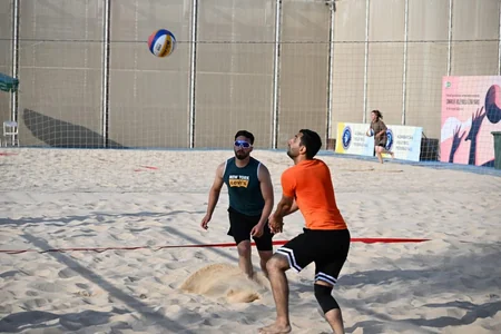 Dövlət qurumlarının əməkdaşları arasında çimərlik voleybolu üzrə yarış keçirilib