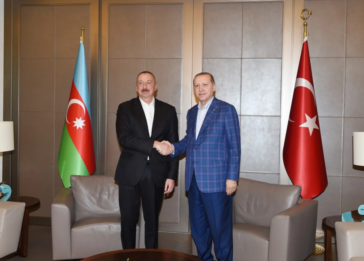 President Ilham Aliyev meet with Turkish President Recep Tayyip Erdogan