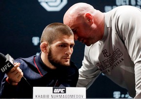 UFC prezidenti Həbib Nurməhəmmədovu ən böyük insan adlandırdı