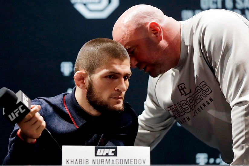 UFC prezidenti Həbib Nurməhəmmədovu ən böyük insan adlandırdı