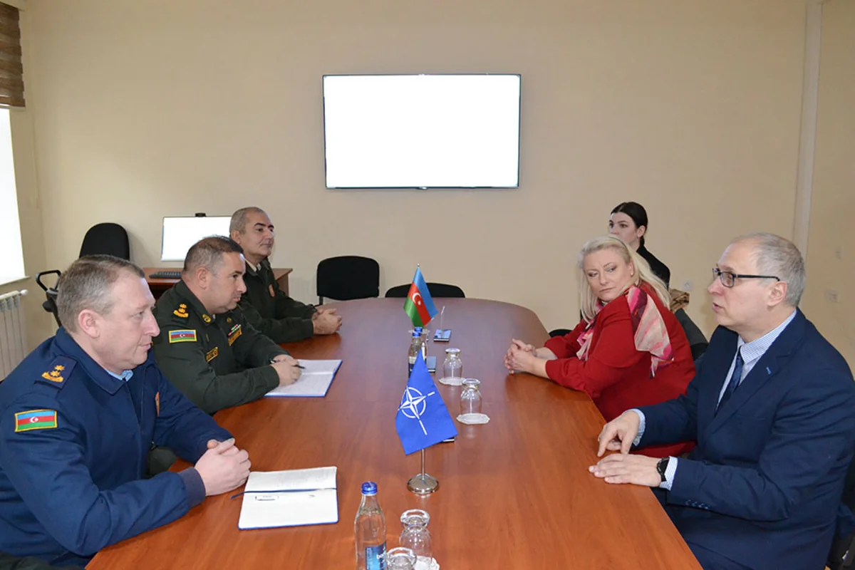 Проводится тренинг в рамках Программы расширения военного образования НАТО