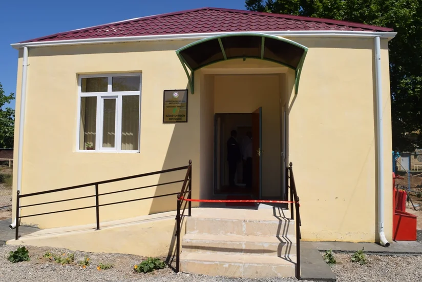 ​Goranboy rayonunun Əzizbəyov kəndində yeni tibb məntəqəsi istifadəyə verilib