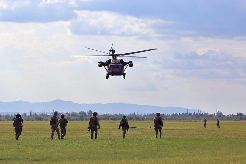 Memorandum on exercises of Caucasian Eagle special forces valid for year