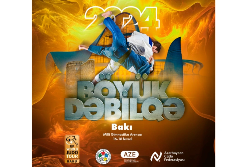 Bakıda keçiriləcək cüdo üzrə Böyük Dəbilqənin posteri təqdim edilib