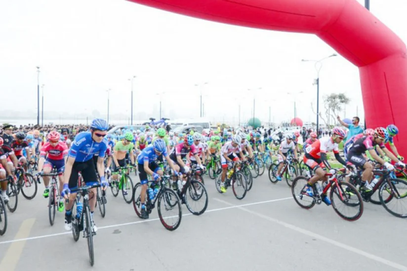Bakıda “Tour d’Azerbaidjan-2017” beynəlxalq velosiped turunun sonuncu mərhələsi start götürüb