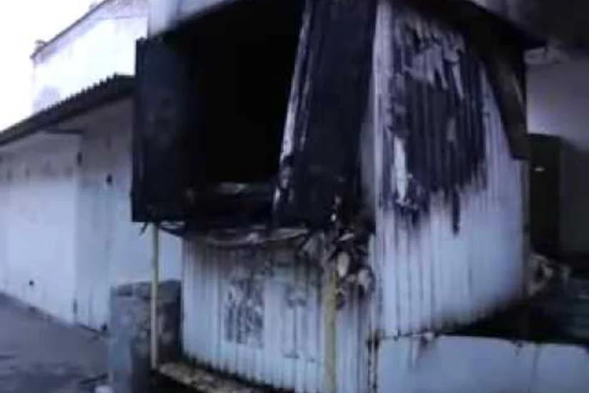 ​Sumqayıtda avtomobil dayanacağında yanğın baş verib