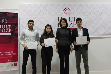 Global Hult Prize in Azerbaijan for the first time ever road to one million - PHOTO