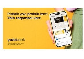 Filiala getmədən ödənişsiz rəqəmsal kart əldə et!