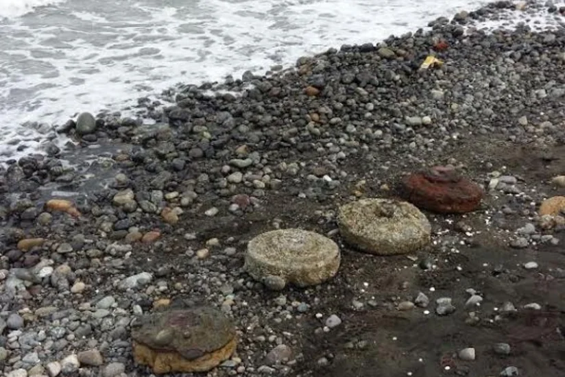 Lənkəranda 4 ədəd partlamamış tank əleyhinə mina aşkarlanıb - FOTO