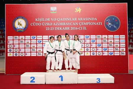 Cüdo üzrə ölkə çempionatının ilk günündə 9 çəki dərəcəsində qalib müəyyənləşib