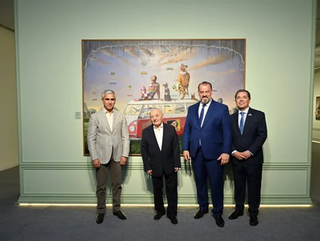 Heydar Aliyev Center hosts Brazilian artist`s exhibition Reflection of Eternity