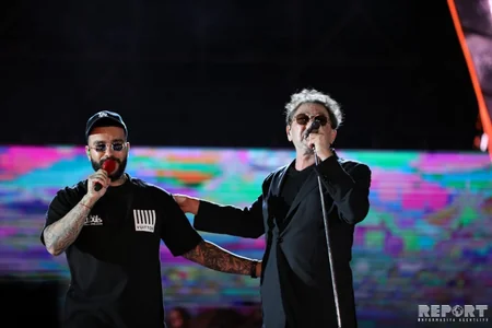 Timati JARA-nın səhnəsində solo konsert verib - FOTO