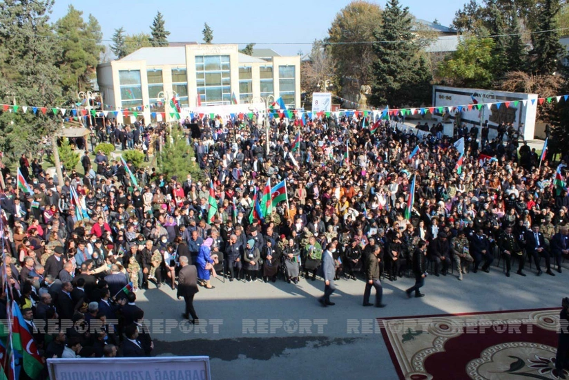 Kürdəmirdə Zəfər Günü qeyd edilib