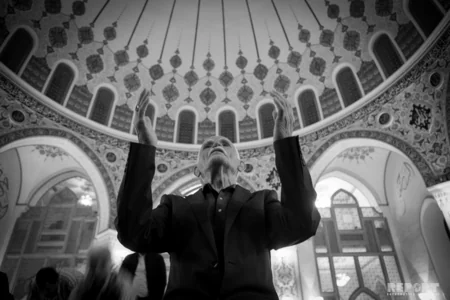 Ночь ахья в мечети Тезепир - ФОТОРЕПОРТАЖ