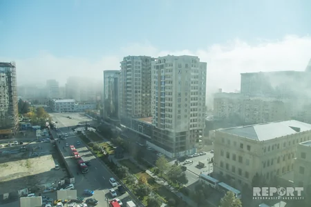 Xəzər dənizinin Azərbaycan hissəsində duman müşahidə olunur