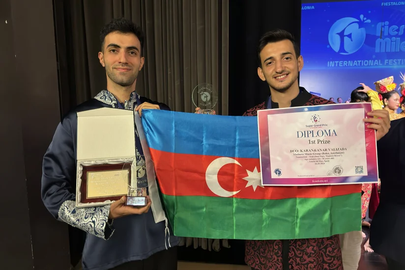İspaniyada müsabiqədə birincilik qazanan gənclər: Azərbaycan musiqisinin gücünü göstərdik - MÜSAHİBƏ