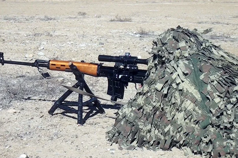 Practical shooting exercises carried out