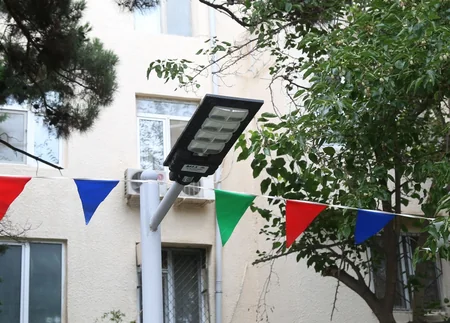 Bakıda abadlaşdırılan növbəti həyət sakinlərin istifadəsinə verilib