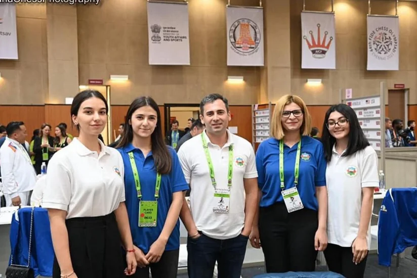 Şahmat Olimpiadası: Azərbaycanın qadın millisi Ukrayna ilə sülh bağlayıb