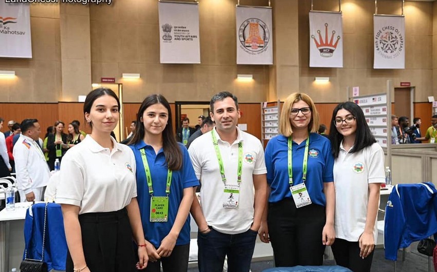 Şahmat Olimpiadası: Azərbaycanın qadın millisi Ukrayna ilə sülh bağlayıb