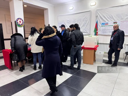 Voting in Azerbaijan's Sumgait starts with high voter turnout