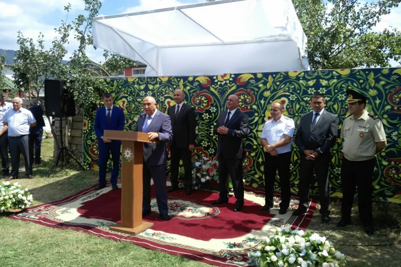 Qusar rayonunun Suvacal kəndinə ilk dəfə qaz verilib