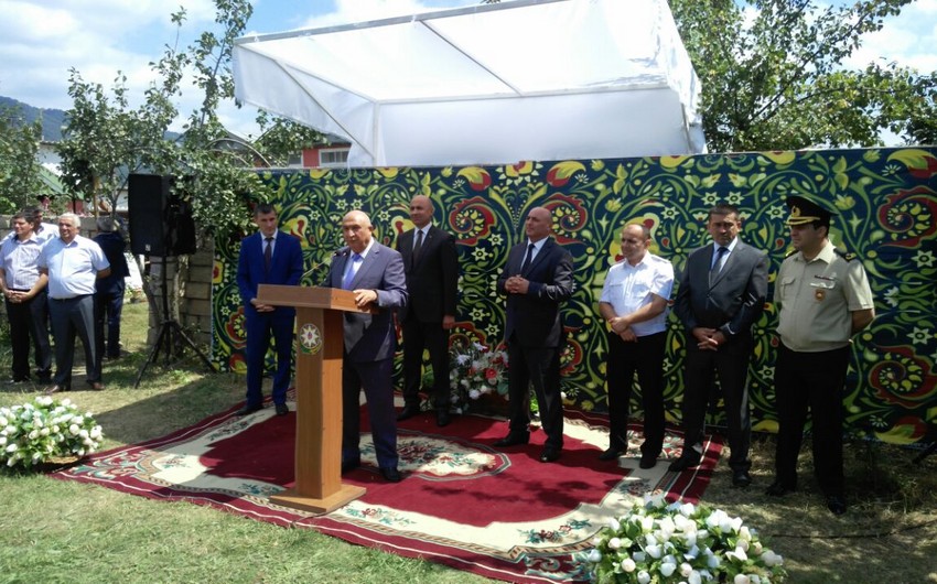 Qusar rayonunun Suvacal kəndinə ilk dəfə qaz verilib