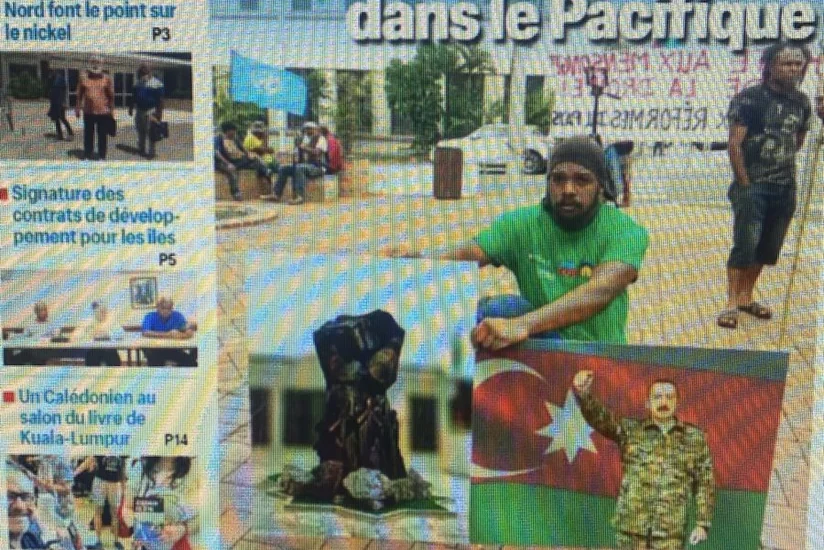 Azərbaycanın Yeni Kaledoniyadakı mübarizəni dəstəklədiyi barədə məqalə dərc olunub