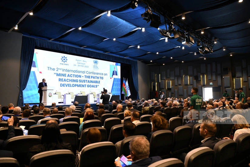 В Агдаме проходит вторая международная гуманитарная конференция по разминированию