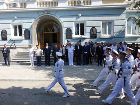 ​Azərbaycan səfiri Bolqarıstanda Ali Hərbi Dəniz Akademiyası mərkəzinin açılışında iştirak edib