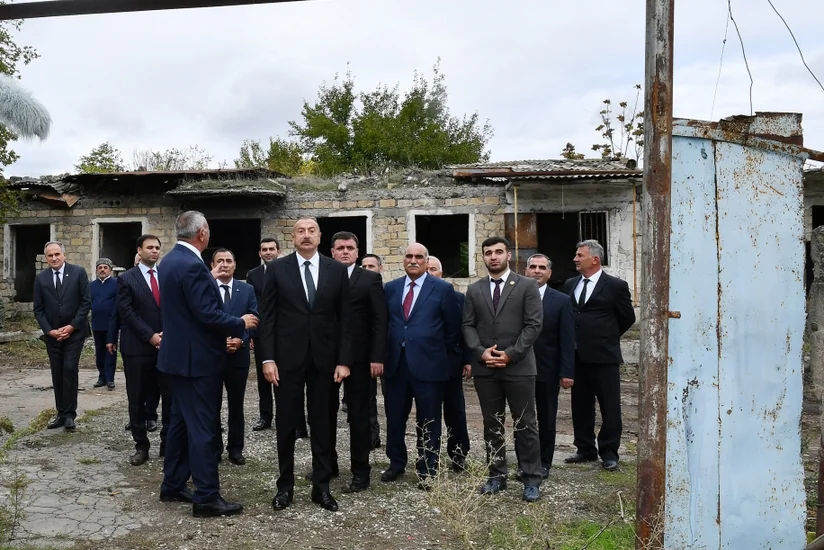 President Ilham Aliyev: Zangilan mosque is being restored