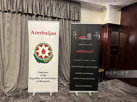 Rumıniyada Xocalı soyqırımı anılıb