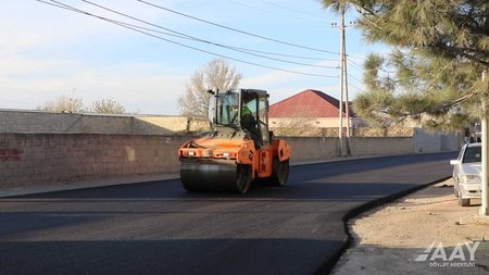 AAYDA: Sarayda Mikayıl Müşfiq küçəsinin əsaslı təmiri yekunlaşmaq üzrədir