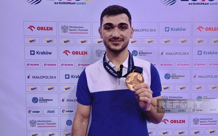 Avropa Oyunlarının qızıl medalçısı: Qalib gələcəyimi hiss edirdim, tarix yazdım