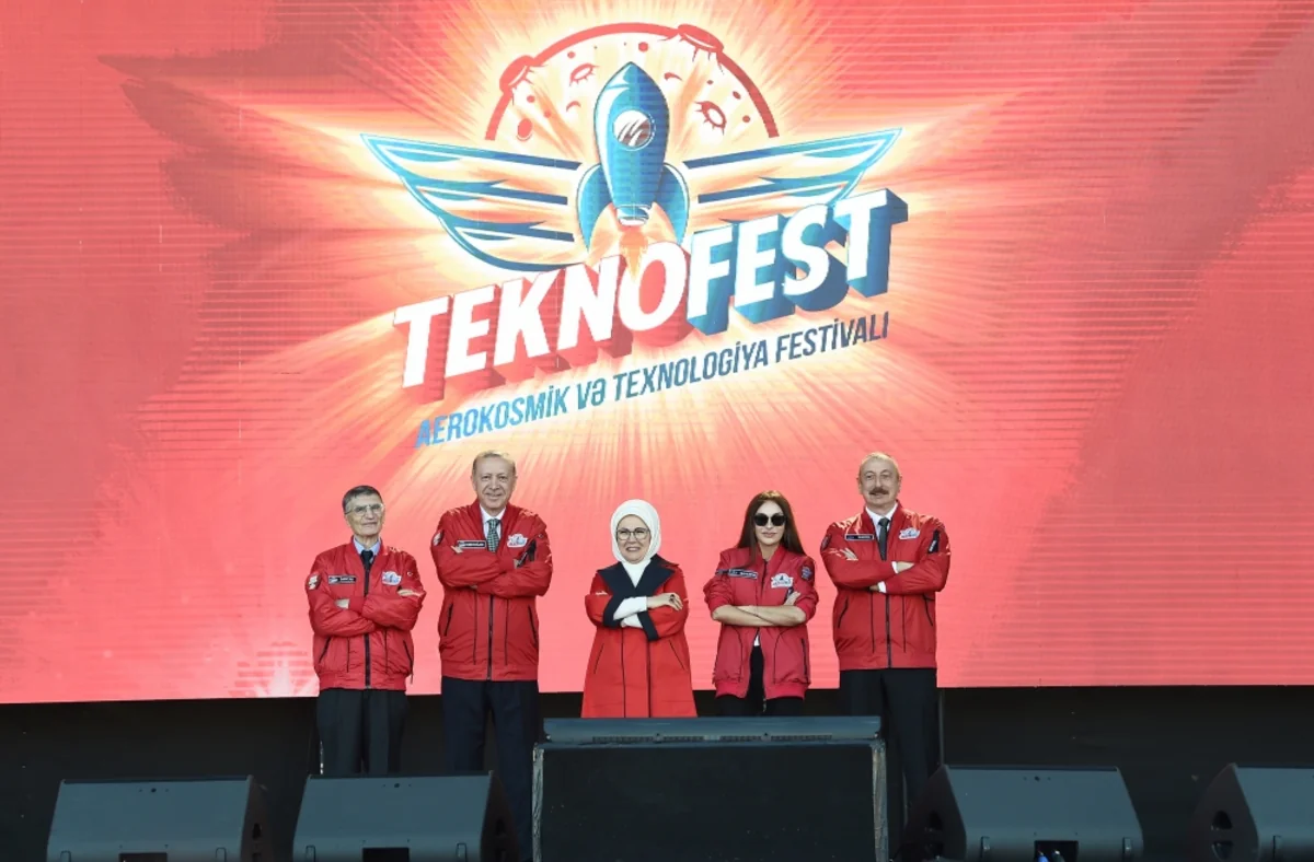 İlham Əliyev və Rəcəb Tayyib Ərdoğan TEKNOFEST Azərbaycan festivalına qatılıblar