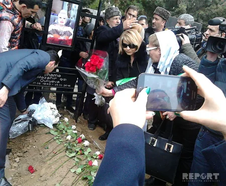 ​Ильхама Гулиева похоронена рядом с матерью