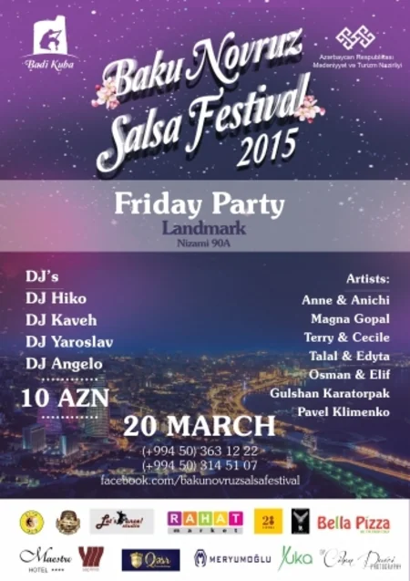 Bakı Novruz Salsa Festivalı keçiriləcək