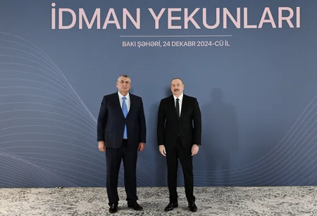 Prezident İlham Əliyev 2024-cü ilin idman yekunlarına həsr olunan mərasimdə iştirak edib - YENİLƏNİB