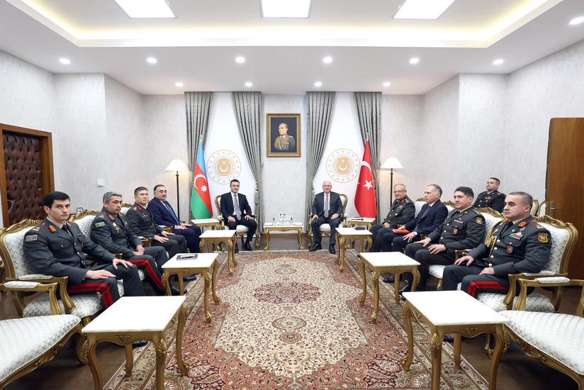 Yaşar Gülər Azərbaycanın müdafiə nazirinin müavinini qəbul edib