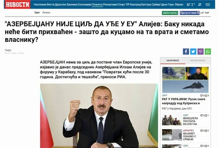 Prezident İlham Əliyevin Qarabağla bağlı forumda səsləndirdiyi fikirlər dünya mediasının diqqət mərkəzindədir