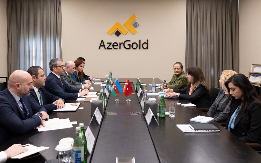 “AzerGold” Türkiyənin dağ-mədən şirkətləri ilə Afrikada birgə əməkdaşlıq imkanlarını müzakirə edib