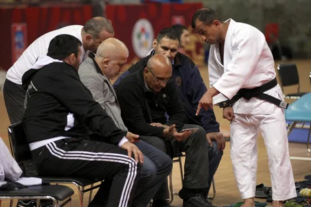 İlham Zəkiyev Azərbaycan cüdo millisi ilə birgə məşqə çıxıb