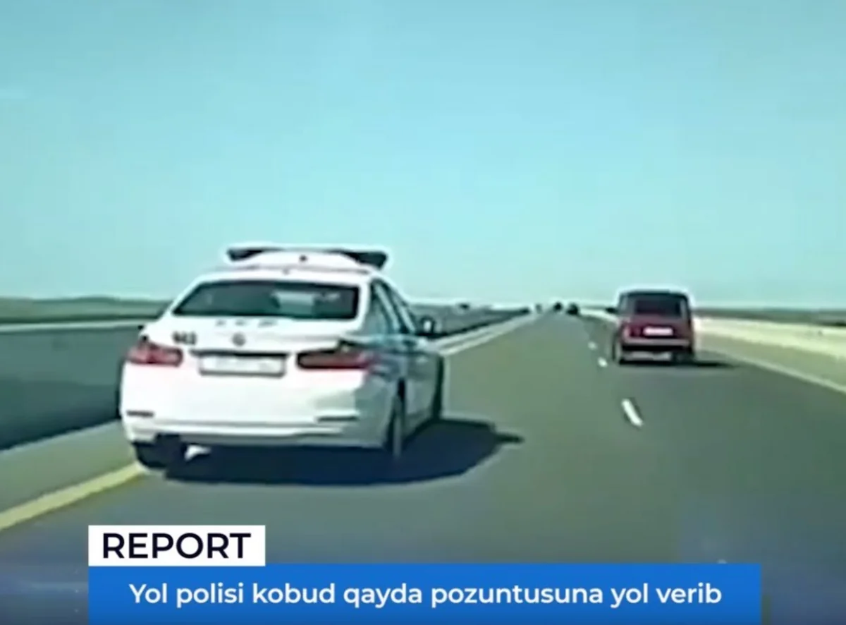 Сотрудник ДПС грубо нарушил правила, ГДП молчит - ВИДЕО