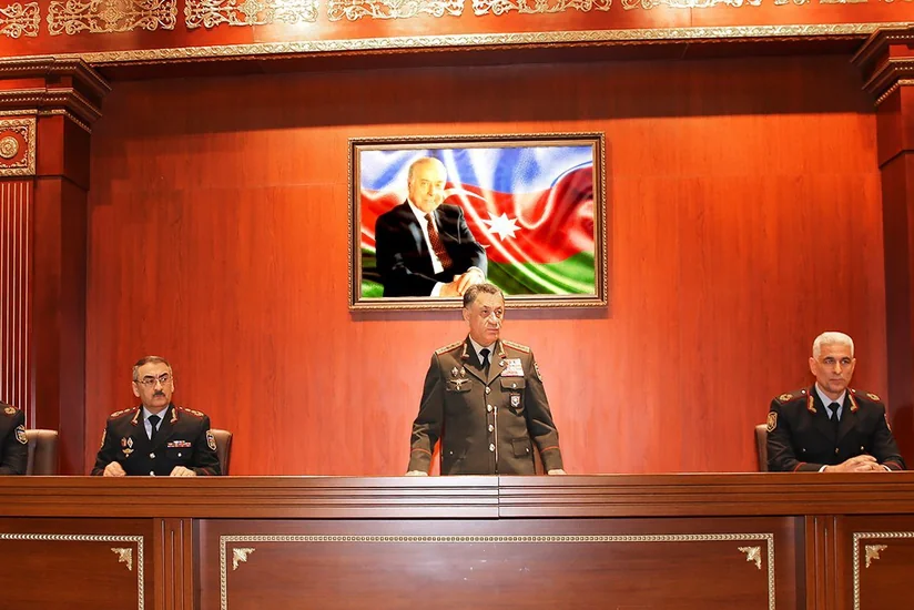 Daxili işlər naziri bu il keçiriləcək kütləvi tədbirlərlə əlaqədar Əlahiddə Çevik Polis Alayına tapşırıqlar verib