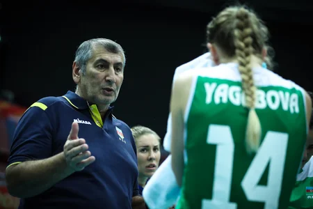 Voleybol üzrə Azərbaycan millisi Türkiyə yığmasına uduzub