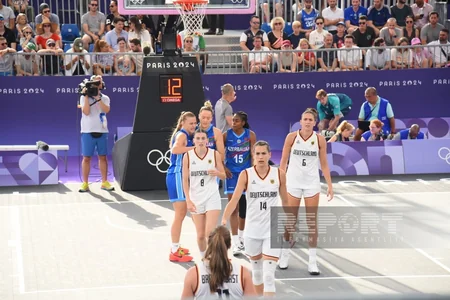Paris-2024: Azərbaycanın qadınlardan ibarət 3x3 basketbol millisi növbəti görüşünə çıxıb - YENİLƏNİB - 2